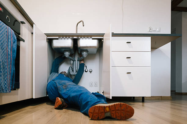 Professional Leak Detection technician working in Clayton, NY
